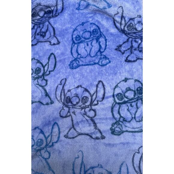 Disney Lilo & Stitch Pajama PJ Jumpsuit One Piece Sleepwar Adult XL Hood - Picture 4 of 9